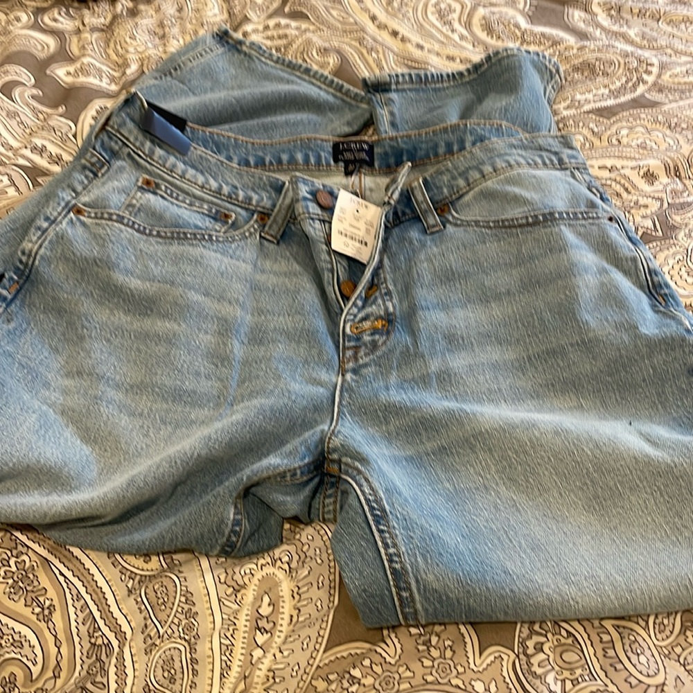 Brand new w/ tags! J.Crew midrise flare, crop jeans
